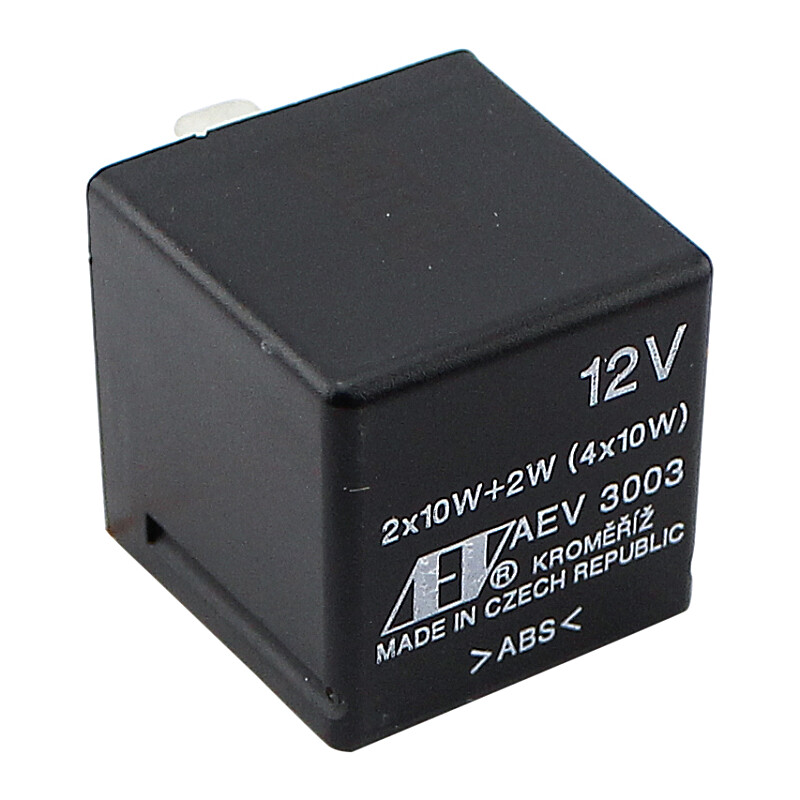 Přerušovač blinkrů 12V - 10W polovodičový